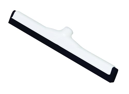 Rubbermaid Commercial Plastic Professional Squeegee with Black Dual Moss Rubber, 18-Inch Length x 2.3-Inch Width x 3.5-Inch Height, Black