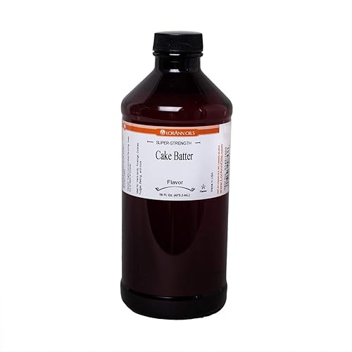 LorAnn Cake Batter SS Flavor, 16 ounce bottle