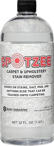 Apter Industries Spotzee Carpet Cleaner - Remove Anything Tracked Onto Carpet, spot cleaner, 32oz. (Pack of 6)