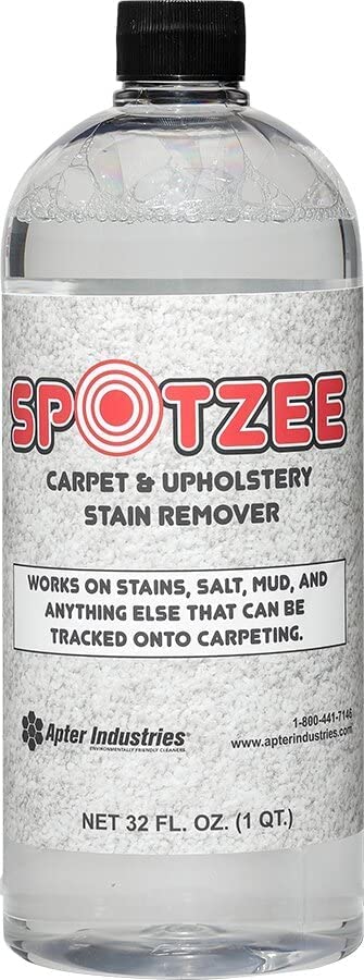 Apter Industries Spotzee Carpet Cleaner - Remove Anything Tracked Onto Carpet, spot cleaner, 32oz. (Pack of 6)
