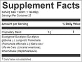 Hanan Peruvian Secrets Bronquiosan Herbal Tea | 100% Natural Bronchial Aid Blend | 25 Tea Bags | Naturally Aids in Soothing the Throat and Alleviating