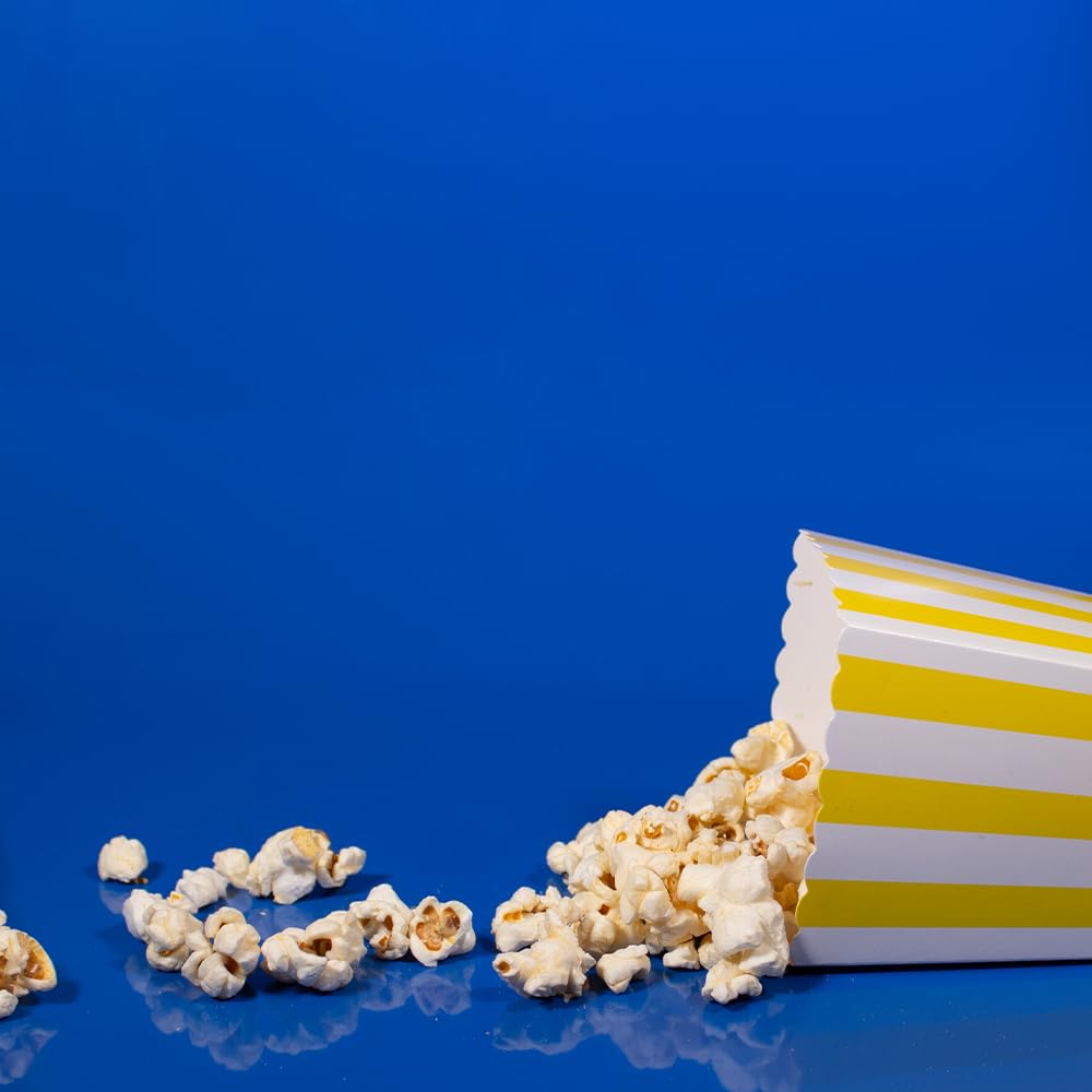 Popped! Republic Movie Theater Butter Flavored, Vegan, Gluten Free, Popcorn. Party Size Bulk 120 Cups, 7.5 Gallons Per Bag