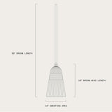Tidy Tools Corn Broom with Wood Handle Heavy Duty Indoor Outdoor Broom (1 1/4 Inch Handle)