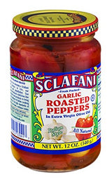 Sclafani Garlic Roasted Peppers