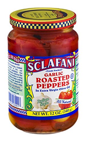 Sclafani Garlic Roasted Peppers