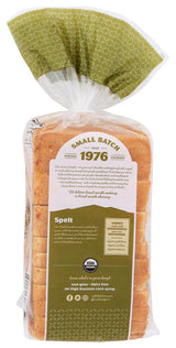 Rudis Organic Spelt Bread, 20 Ounce -- 8 per case.