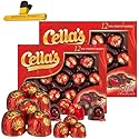 HOLIDAY GIFT | Cellas Chocolate Covered Cherries Milk Chocolate - 12 Ounce Christmas Chocolate, Chocolate Covered Cherry, Individually Wrapped