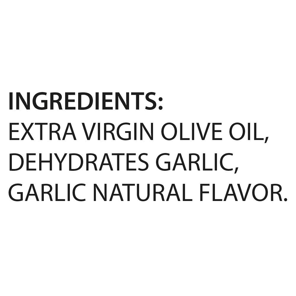 8.5 Oz Garlic Grand'aroma Flavored Extra Virgin Olive Oil (Pack of 2)
