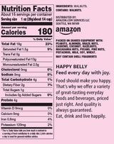 Happy Belly California Walnuts Halves and Pieces, 16 ounce (Pack of 2)
