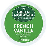 Green Mountain Coffee, French Vanilla, Single-Serve Keurig K-Cup Pods, Light Roast Coffee, 192 Count (8 Boxes of 24 Pods)