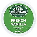 Green Mountain Coffee, French Vanilla, Single-Serve Keurig K-Cup Pods, Light Roast Coffee, 192 Count (8 Boxes of 24 Pods)