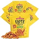 Three Amigos - Elote Mexican Street Corn Snack Mix- Deliciously Crunchy, Tangy, Hot, Sweet & Spicy Snacks - Gourmet Roasted Variety Food Snacks