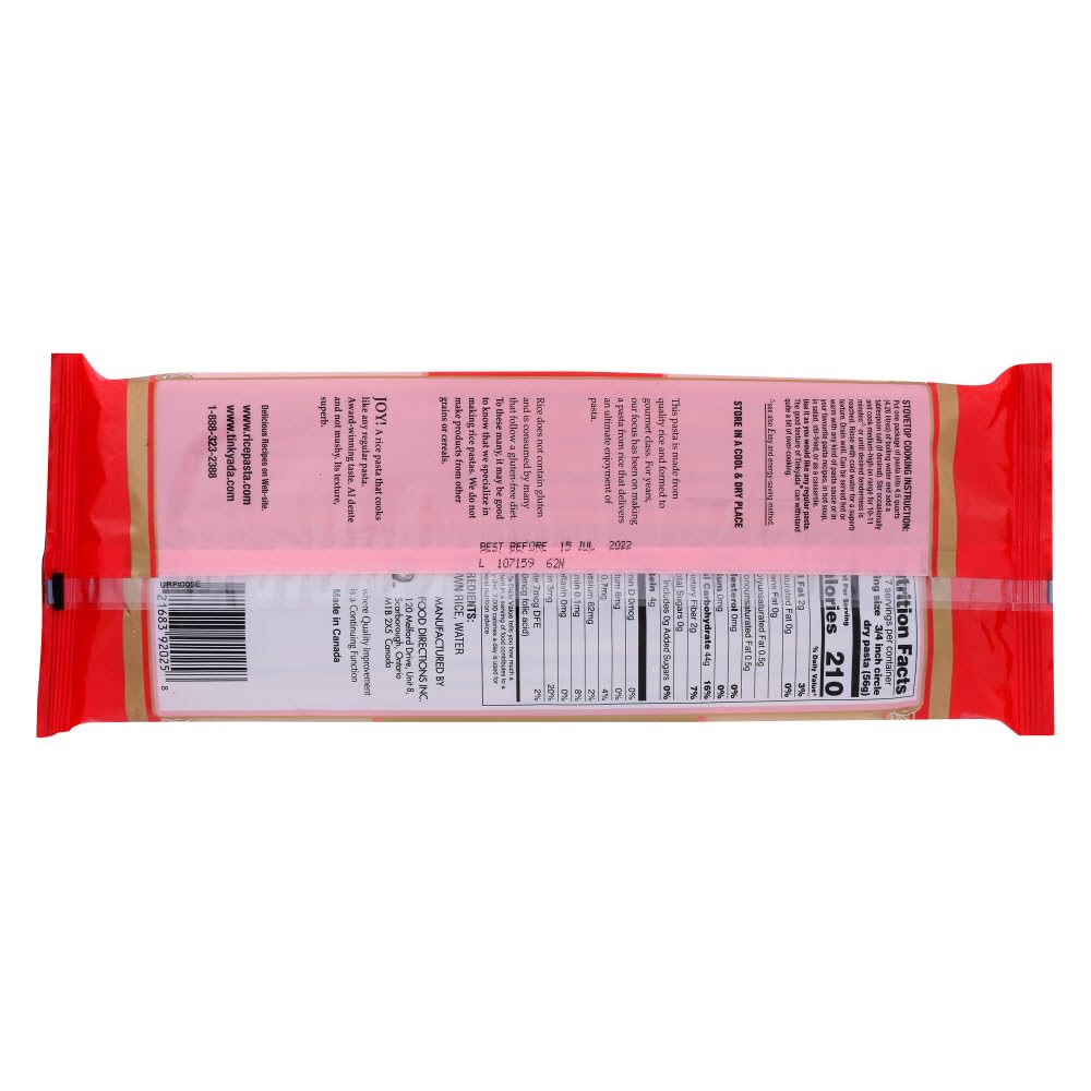 Tinkyada Brown Rice Fettuccini 14 Oz (Pack of 12)