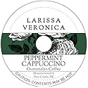 Peppermint Cappuccino Guatemalan Coffee (Single Serve K-Cup Pods) (Gourmet, Naturally Flavored, Whole Coffee Beans) (12 pods, ZIN: 578170)