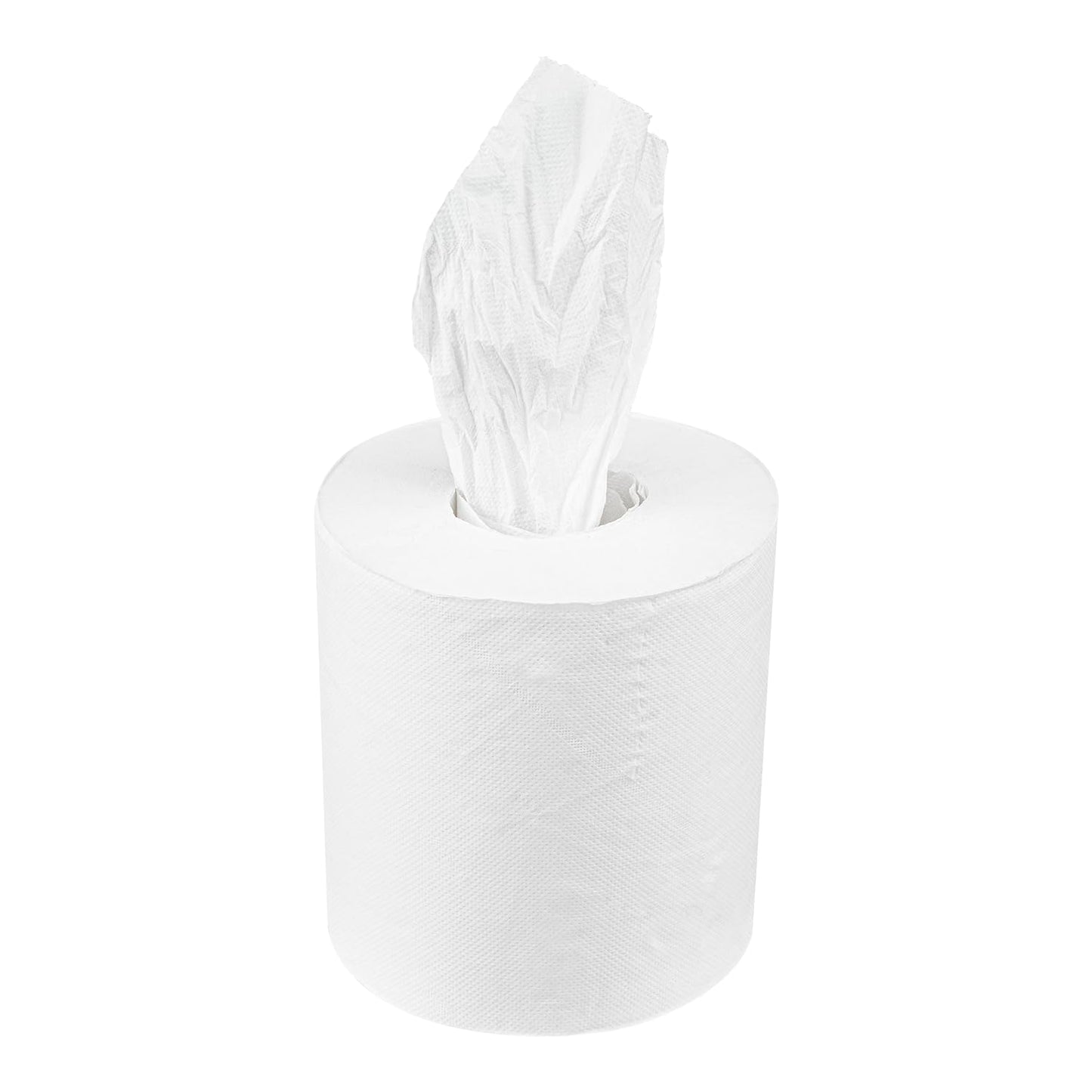 Karat JS-CPW600 2-Ply Center Pull Paper Towels, White, 3600 Sheets/Roll - Case of 6 rolls