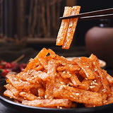 YUYONGTANG ??????8090??????????????? ???18gFeiwang Hunan spicy strips 8090 nostalgic snacks snacks spicy strips spicy slices spicy skin spicy strips
