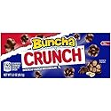 Buncha CRUNCH Candy, Pieces of Milk Chocolate with Crisped Rice, 12 Pack Movie Theater Concession Boxes, 3.7 oz Each