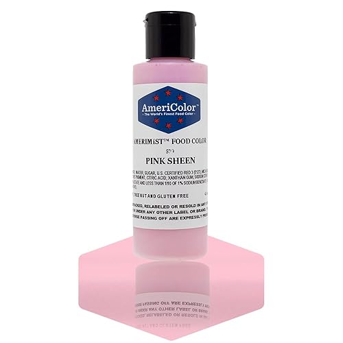 AmeriColor Amerimist Airbrush Color 4.5 Ounce, Pink Pearl Sheen