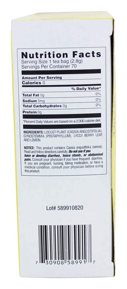 Body Breakthrough Diet Trim-Maxx Tea Lemon, 60 Count