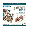 Gomacro, Organic Bar Kids Double Chocolate Brownie 7 Count, 6.3 Ounce