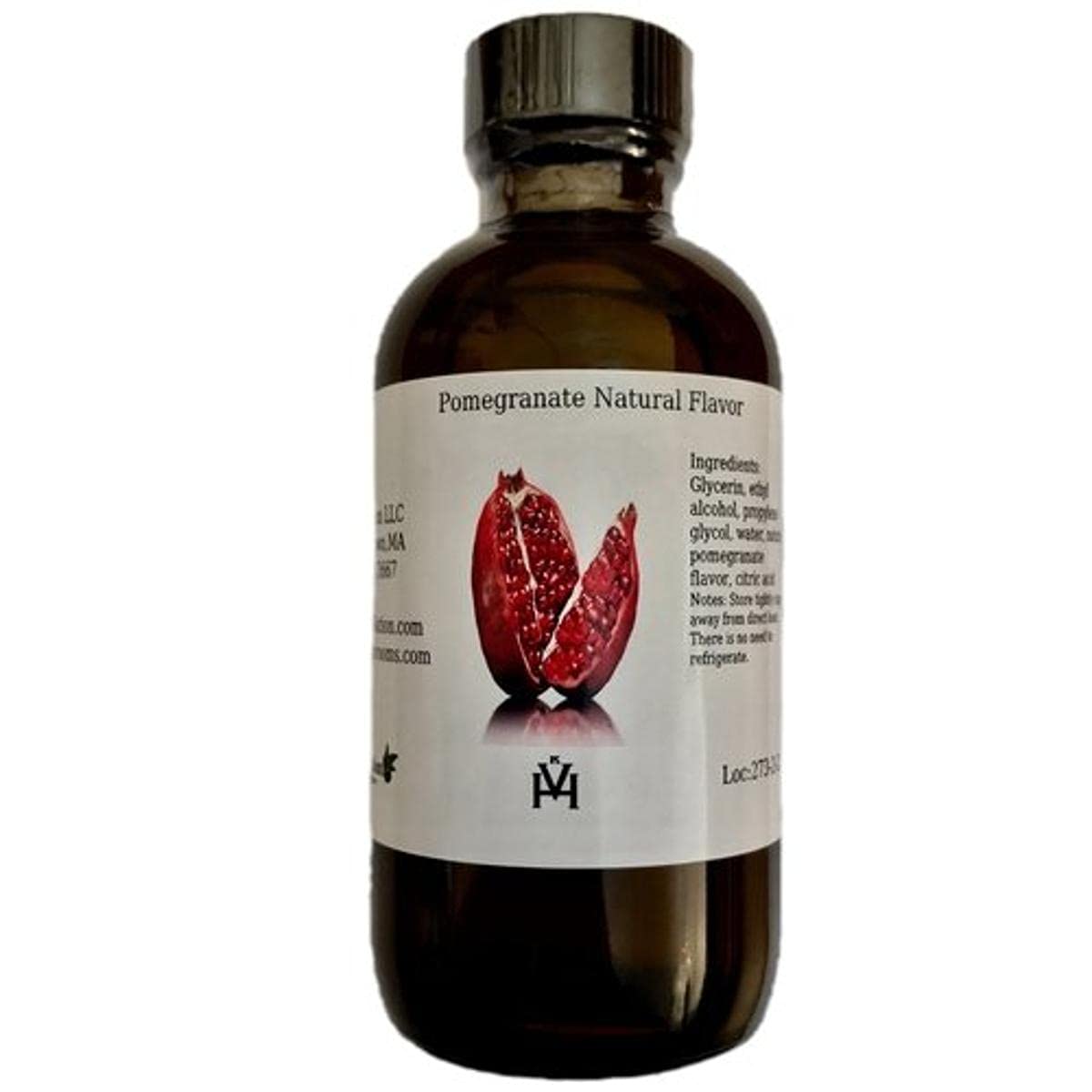 OliveNation Pomegranate Natural Flavor - 4 ounces - Premium Quality Flavoring for Baking