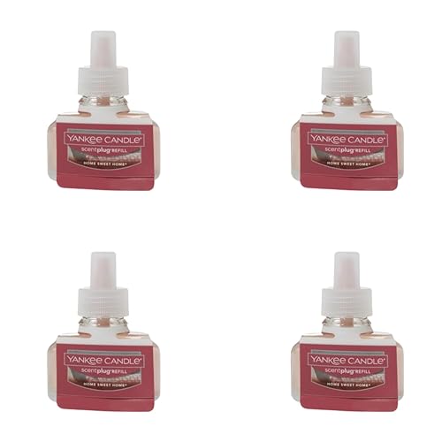 Yankee Candle Home Sweet Home Electric Home Fragrance Scent Plug Refill (Pack of 4)