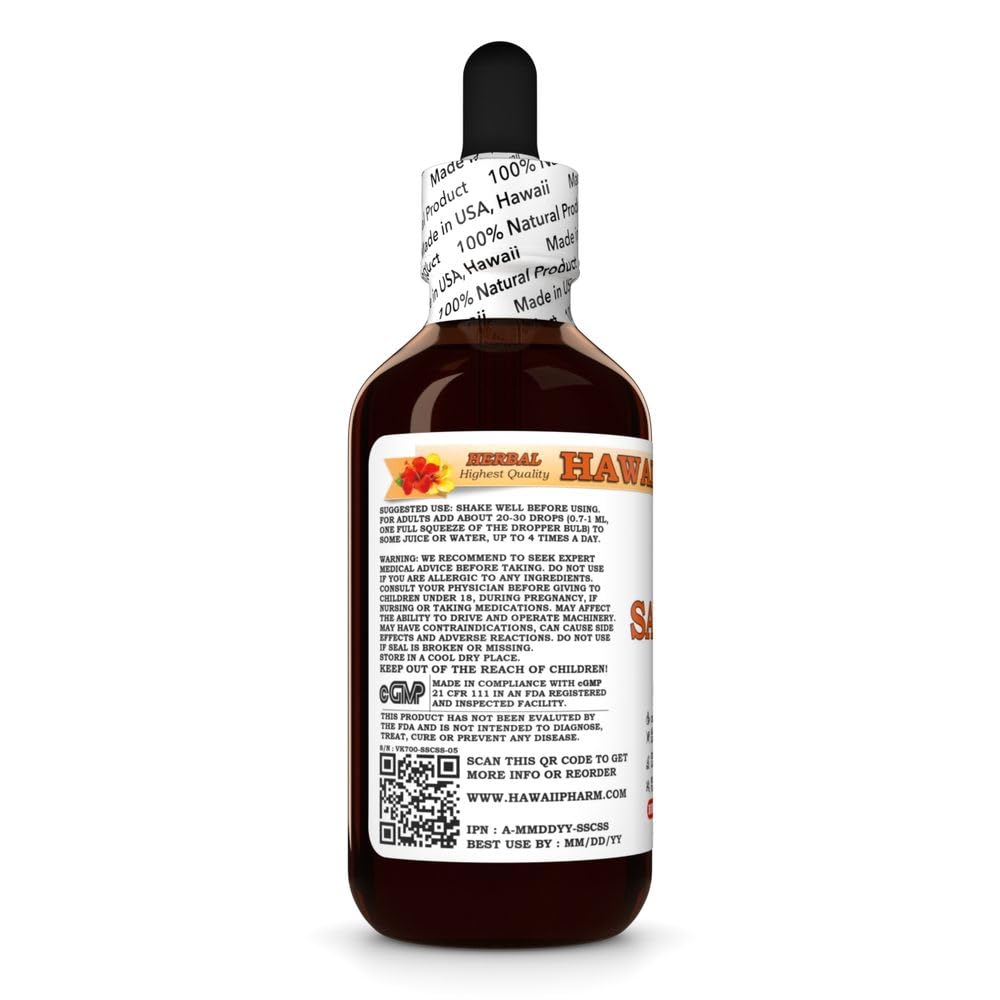 Hawaii Pharm Saffron (Crocus Sativus) Liquid Extract 2 fl.oz