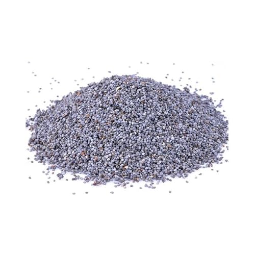 Essential Spice Organic Blue Poppy Seeds, 4 oz - Nutty, Mild & Crunchy Texture - Whole Seeds for Baking, Cooking, Toppings & Eastern European Cuisine