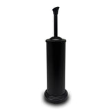 Indecor Home Stainless Steel Toilet Bowl Brush with Holder Metal Bathroom Cleaning Set Rustproof Hygienic Durable Modern Design