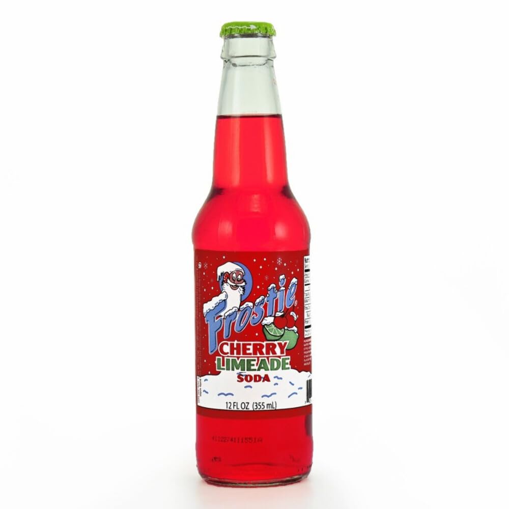 Orca Beverage Cherry Limeade 12 Pack Glass Bottle Soda