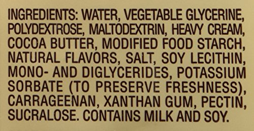 SUGER FREE WHITE CHOCOLATE SAUCE 64 OZ