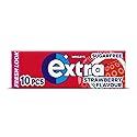Extra Strawberry Flavour Chewing Gum Sugar Free 10 Pieces