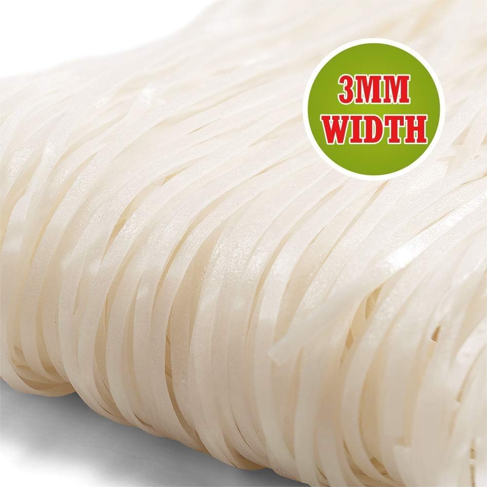 Best of Thailand Rice Noodle Sticks | Great for Traditional Thai, Vietnamese, Chinese, Japanese Stir Fry & Soups | Non-GMO, Gluten-Free, Kosher