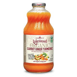 Lakewood Organic Carrot Ginger Turmeric Juice, 32 FZ