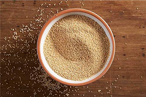 Jiva Organics Organic Amaranth Flour 2 Pound Bulk Bag - Rajgira Atta, 100% Natural & Non-GMO