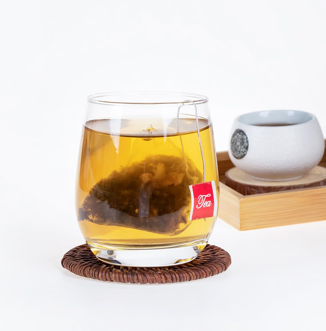 Premium 50 Mullein Leaf Tea Bags. Made with 100% Pure Mullein Leaves, for Lungs Cleanse and Respiratory Support, No Flavoring & No Additives