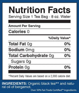 Davidson's Organics, Earl Grey, 25-count Tea Bags, Pack of 6