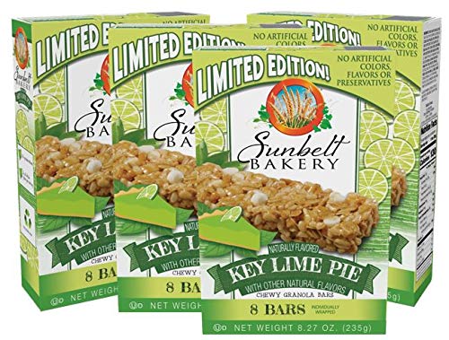 Sunbelt Bakery Key Pie Chewy Granola Bars 32 Lime, 4 Count