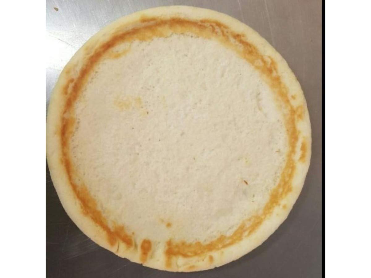 Venice Gluten Free Plain Extra Protein with Raised Edge Pizza Crust, 12 inch -- 12 per case.