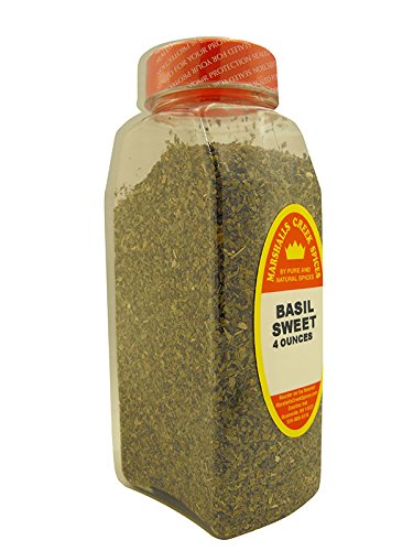 Marshalls Creek Spices XL Sweet Basil, 4 Ounce (st31)