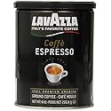 Lavazza Caffe Espresso Ground Coffee, 8-Ounce Cans (Pack of 3)