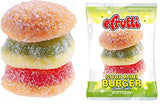 eFrutti Gummi Candy Variety, Mini Burgers, Sour Mini Burgers, and Mini Hot Dogs, .32 Ounce (Pack of 180) - with MYD Bag Clip