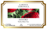 Savory Yerba Mate Tea (Single Serve K-Cup Pods) (12 pods, ZIN: 574518) - 2 Pack