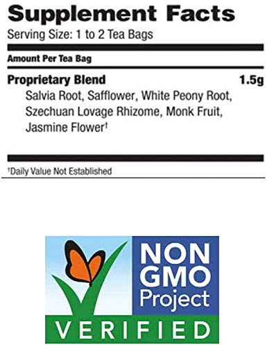 Bravo Tea, Blood Circulation Herbal Tea, Caffeine Free, 20 Tea Bags (20 Tea Bags (Two Pack))