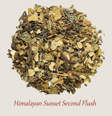 Blossom & Brew Himalayan Sunset Second Flush Darjeeling Black Tea (1.76oz/25 Cups) - Bold Indian Loose Leaf Chai with Rich Harvest Flavor & Muscatel