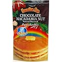 Hawaiian Sun Chocolate Macadamia Nut Pancake Mix 6-ounce (Pack of 12)