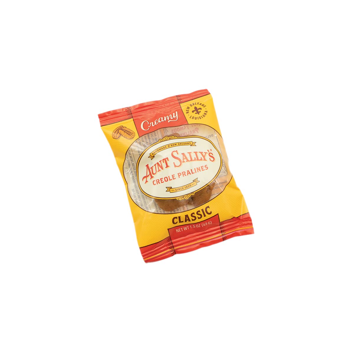Aunt Sally's Creamy Assorted Pralines- 16 count box- New Orleans Most Famous Praline- Handmade Pecan Candy