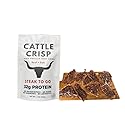 Cattle Crisp Beef Chips - 32g Protein Meat Snack, 2 oz