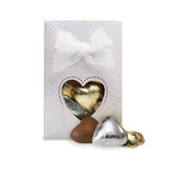See's Candies 3.4 oz Celebration Chocolate Foil Wrapped Hearts