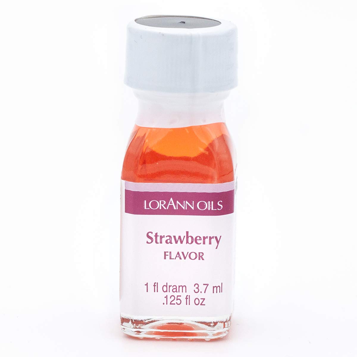 LorAnn Strawberry SS Flavor, 1 dram bottle (.0125 fl oz - 3.7ml - 1 teaspoon) 12 pack